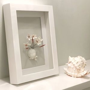 Seashell Valentine Bouquet, Wall Art